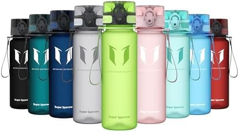 Super Sparrow BPA-frei Wasserflasche - 500ml - Ideale für Sport und Outdoor - Nachhaltig ClimatePartner certified