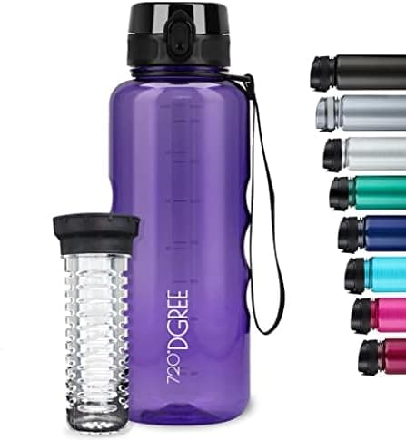 720°DGREE uberBottle Trinkflasche SoftTouch 500ml - Auslaufsicher, BPA-Frei - für Sport und Outdoor-Aktivitäten - Climat
