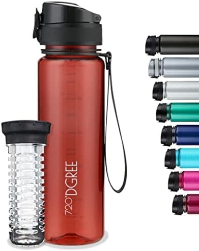 720°DGREE uberBottle Trinkflasche SoftTouch 500ml - Auslaufsicher, BPA-Frei - für Sport und Outdoor-Aktivitäten - Climat