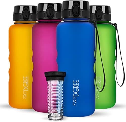720°DGREE uberBottle Trinkflasche SoftTouch 500ml - Auslaufsicher, BPA-Frei - für Sport und Outdoor-Aktivitäten - Climat