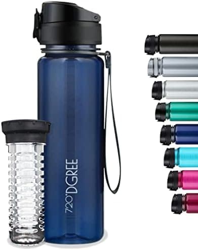 720°DGREE uberBottle Trinkflasche SoftTouch 500ml - Auslaufsicher, BPA-Frei - für Sport und Outdoor-Aktivitäten - Climat