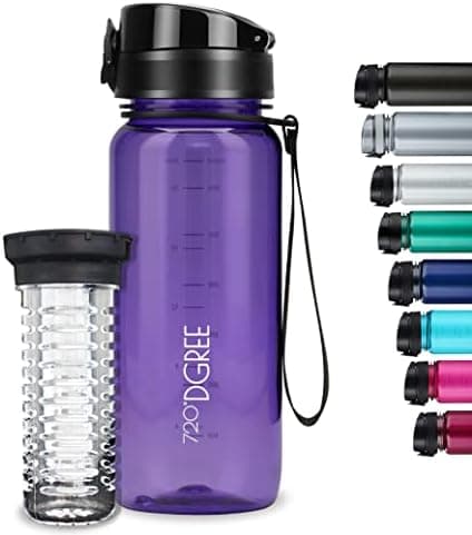720°DGREE uberBottle Trinkflasche SoftTouch 500ml - Auslaufsicher, BPA-Frei - für Sport und Outdoor-Aktivitäten - Climat