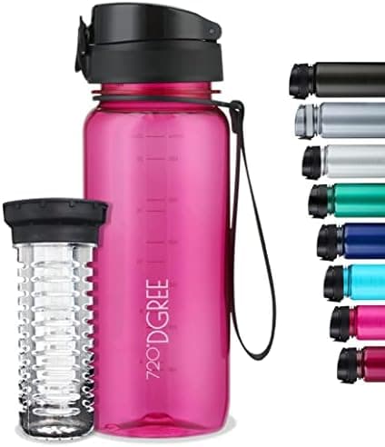 720°DGREE uberBottle Trinkflasche SoftTouch 500ml - Auslaufsicher, BPA-Frei - für Sport und Outdoor-Aktivitäten - Climat