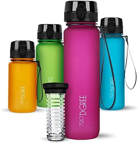 720°DGREE uberBottle Trinkflasche SoftTouch 500ml - Auslaufsicher, BPA-Frei - für Sport und Outdoor-Aktivitäten - Climat