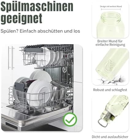 UZSPACE Kinder Trinkflasche 600ml - Sportlich, Auslaufsicher & Spülmaschinenfest zur Schule und Outdoor aktivarten für M