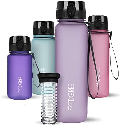 720°DGREE uberBottle Trinkflasche SoftTouch 500ml - Auslaufsicher, BPA-Frei - für Sport und Outdoor-Aktivitäten - Climat