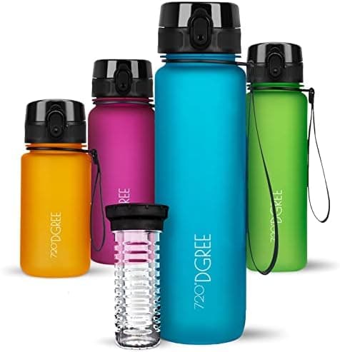 720°DGREE uberBottle Trinkflasche SoftTouch 500ml - Auslaufsicher, BPA-Frei - für Sport und Outdoor-Aktivitäten - Climat