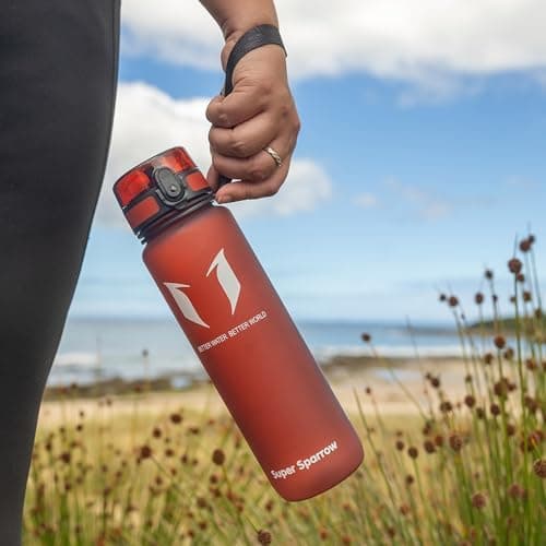 Super Sparrow BPA-frei Wasserflasche - 500ml - Ideale für Sport und Outdoor - Nachhaltig ClimatePartner certified