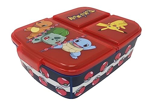 Kinder Brotdose Lunchbox Minecraft - mit Fächern - BPA frei - Perfect für Schultage und Picknicks