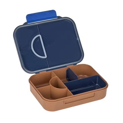 Lässig Kinder Brotdose Frühstücksbox fürLittle Gang, BPA-frei mit herausnehmbarer Trennung/Rainbow grün, Bento-Lunchbox
