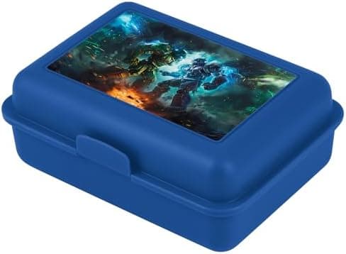 ### Baagl Brotdose Kinder für Schule – Lunchbox für Mädchen & Jungen – Jausenbox, Brotzeitbox, Brotbox, Snackbox (Delphi