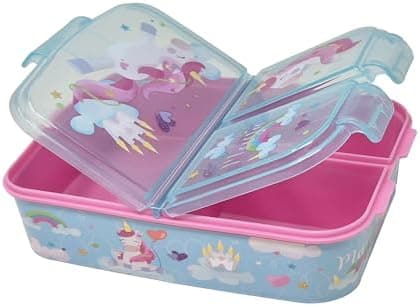 Kinder Brotdose Lunchbox Minecraft - mit Fächern - BPA frei - Perfect für Schultage und Picknicks