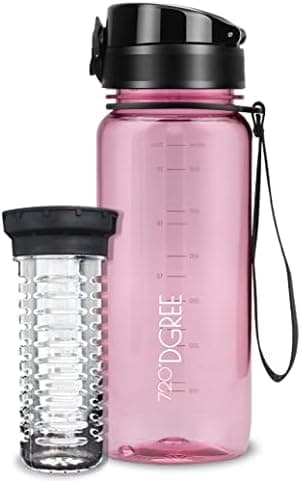 720°DGREE uberBottle Trinkflasche SoftTouch 500ml - Auslaufsicher, BPA-Frei - für Sport und Outdoor-Aktivitäten - Climat