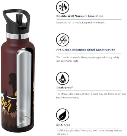 Super Sparrow Thermobecher für Sport und Outdoor - 500ml, 750ml - BPA-Frei, ClimatePartner certified - FlipFlow Trinkfla