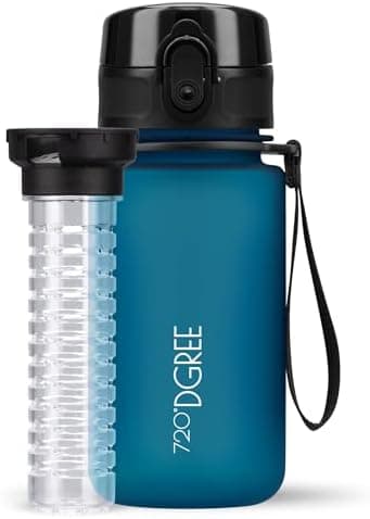 720°DGREE uberBottle Trinkflasche SoftTouch 500ml - Auslaufsicher, BPA-Frei - für Sport und Outdoor-Aktivitäten - Climat