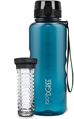 720°DGREE uberBottle Trinkflasche SoftTouch 500ml - Auslaufsicher, BPA-Frei - für Sport und Outdoor-Aktivitäten - Climat