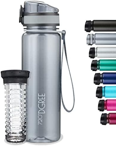 720°DGREE uberBottle Trinkflasche SoftTouch 500ml - Auslaufsicher, BPA-Frei - für Sport und Outdoor-Aktivitäten - Climat