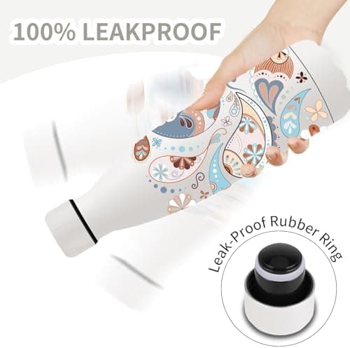 Grsta Trinkflasche 500ml, BPA-freie Edelstahlflasche für Kinder, ideale Wasserspeicherung bei Kalt&warm