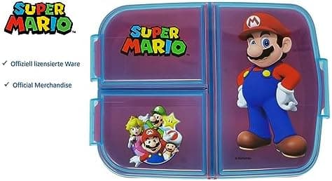 Kinder Brotdose Lunchbox Minecraft - mit Fächern - BPA frei - Perfect für Schultage und Picknicks