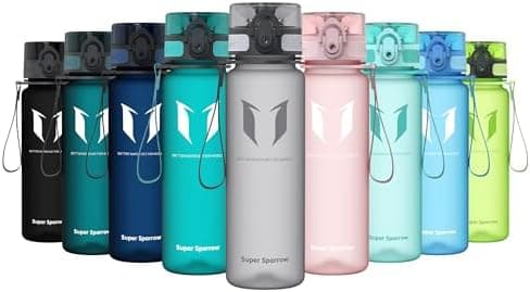 Super Sparrow BPA-frei Wasserflasche - 500ml - Ideale für Sport und Outdoor - Nachhaltig ClimatePartner certified