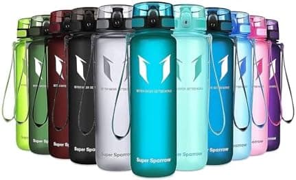 Super Sparrow BPA-frei Wasserflasche - 500ml - Ideale für Sport und Outdoor - Nachhaltig ClimatePartner certified