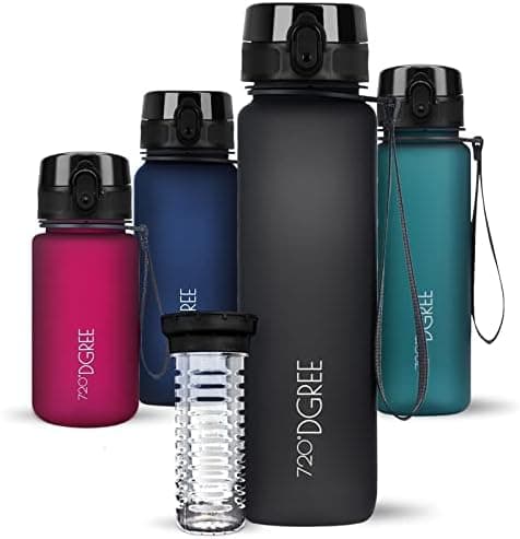 720°DGREE uberBottle Trinkflasche SoftTouch 500ml - Auslaufsicher, BPA-Frei - für Sport und Outdoor-Aktivitäten - Climat