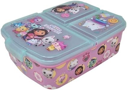Kinder Brotdose Lunchbox Minecraft - mit Fächern - BPA frei - Perfect für Schultage und Picknicks