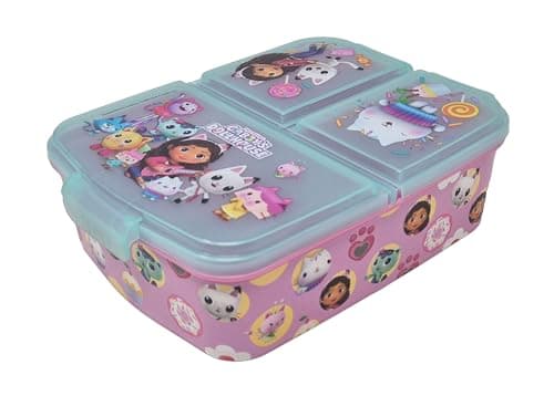Kinder Brotdose Lunchbox Minecraft - mit Fächern - BPA frei - Perfect für Schultage und Picknicks