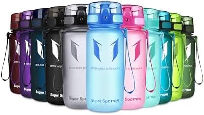 Super Sparrow BPA-frei Wasserflasche - 500ml - Ideale für Sport und Outdoor - Nachhaltig ClimatePartner certified