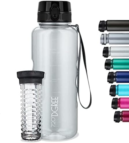 720°DGREE uberBottle Trinkflasche SoftTouch 500ml - Auslaufsicher, BPA-Frei - für Sport und Outdoor-Aktivitäten - Climat