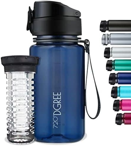 720°DGREE uberBottle Trinkflasche SoftTouch 500ml - Auslaufsicher, BPA-Frei - für Sport und Outdoor-Aktivitäten - Climat