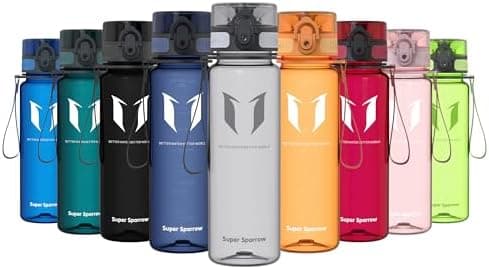 Super Sparrow BPA-frei Wasserflasche - 500ml - Ideale für Sport und Outdoor - Nachhaltig ClimatePartner certified
