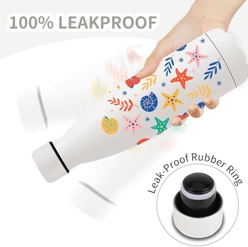 Grsta Trinkflasche 500ml, BPA-freie Edelstahlflasche für Kinder, ideale Wasserspeicherung bei Kalt&warm