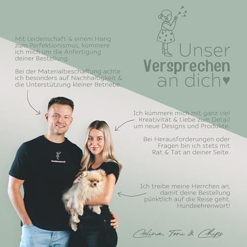 Wunderwunsch TRIXIE Edelstahl Lunchbox für Kinder, individuell mit deinem Namen persönliche Fuchslunchbox, perfekt zur E