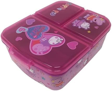 Kinder Brotdose Lunchbox Minecraft - mit Fächern - BPA frei - Perfect für Schultage und Picknicks