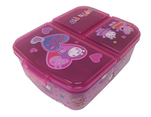 Kinder Brotdose Lunchbox Minecraft - mit Fächern - BPA frei - Perfect für Schultage und Picknicks