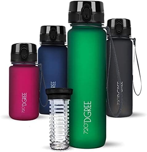 720°DGREE uberBottle Trinkflasche SoftTouch 500ml - Auslaufsicher, BPA-Frei - für Sport und Outdoor-Aktivitäten - Climat