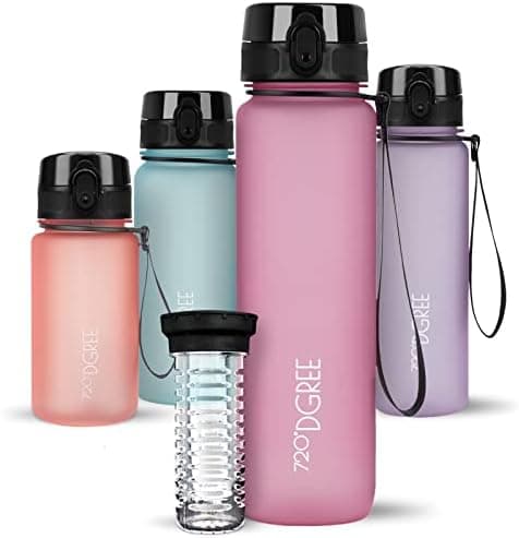 720°DGREE uberBottle Trinkflasche SoftTouch 500ml - Auslaufsicher, BPA-Frei - für Sport und Outdoor-Aktivitäten - Climat