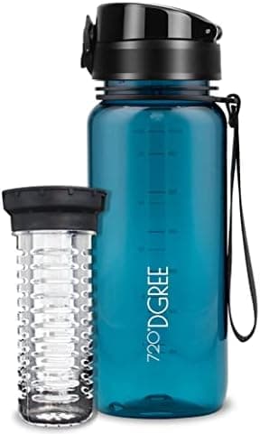 720°DGREE uberBottle Trinkflasche SoftTouch 500ml - Auslaufsicher, BPA-Frei - für Sport und Outdoor-Aktivitäten - Climat