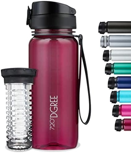 720°DGREE uberBottle Trinkflasche SoftTouch 500ml - Auslaufsicher, BPA-Frei - für Sport und Outdoor-Aktivitäten - Climat