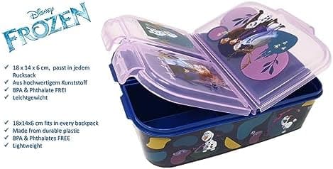 Kinder Brotdose Lunchbox Minecraft - mit Fächern - BPA frei - Perfect für Schultage und Picknicks