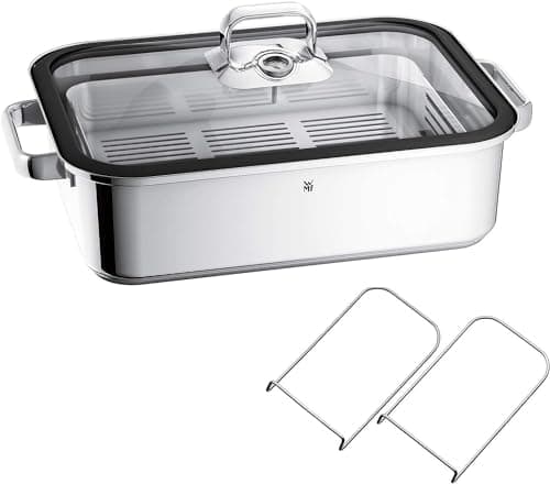 WMF Vitalis Glasdeckel für Aroma 6,5l, spülmaschinengeeignet, silikondichtung, vitalis zubehör
| WMF Vitalis Glasdeckel