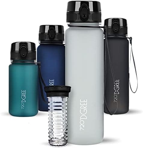 720°DGREE uberBottle Trinkflasche SoftTouch 500ml - Auslaufsicher, BPA-Frei - für Sport und Outdoor-Aktivitäten - Climat