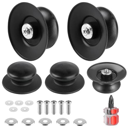 4 Stück Topfdeckelknopf, Universal-topfdeckel Griff für Küchengeschirr, Ersatzknöpfe für Topfdeckel, Kasserolle und mehr