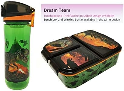 Kinder Brotdose Lunchbox Minecraft - mit Fächern - BPA frei - Perfect für Schultage und Picknicks