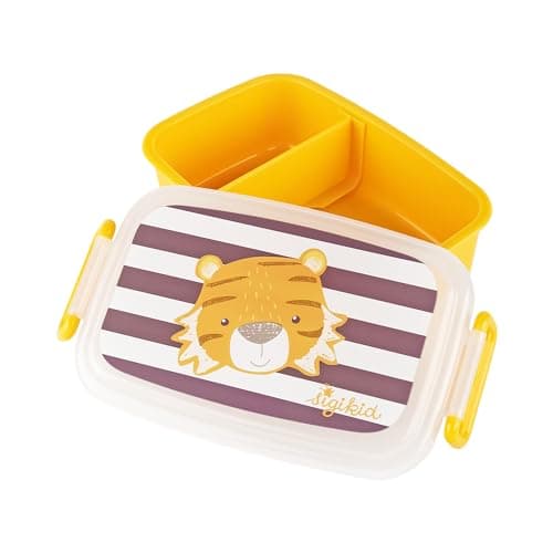 Sigikid 25365 Brotzeitbox Fuchs Lunchbox mit Trennwand, sicher und BPA-frei für Kinder ab 1 Jahr
| Sigikid 25365 Brotze