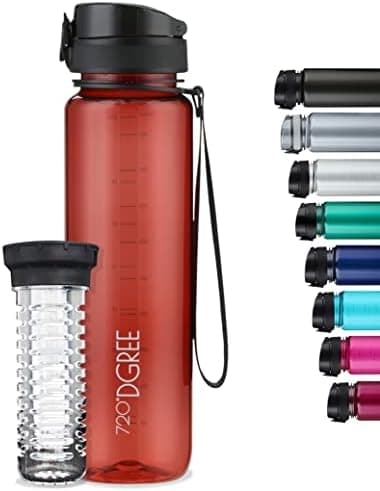 720°DGREE uberBottle Trinkflasche SoftTouch 500ml - Auslaufsicher, BPA-Frei - für Sport und Outdoor-Aktivitäten - Climat