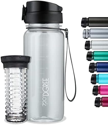 720°DGREE uberBottle Trinkflasche SoftTouch 500ml - Auslaufsicher, BPA-Frei - für Sport und Outdoor-Aktivitäten - Climat