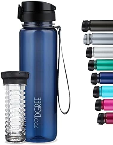 720°DGREE uberBottle Trinkflasche SoftTouch 500ml - Auslaufsicher, BPA-Frei - für Sport und Outdoor-Aktivitäten - Climat