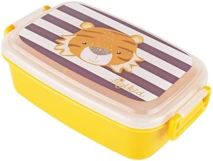 Sigikid 25365 Brotzeitbox Fuchs Lunchbox mit Trennwand, sicher und BPA-frei für Kinder ab 1 Jahr
| Sigikid 25365 Brotze